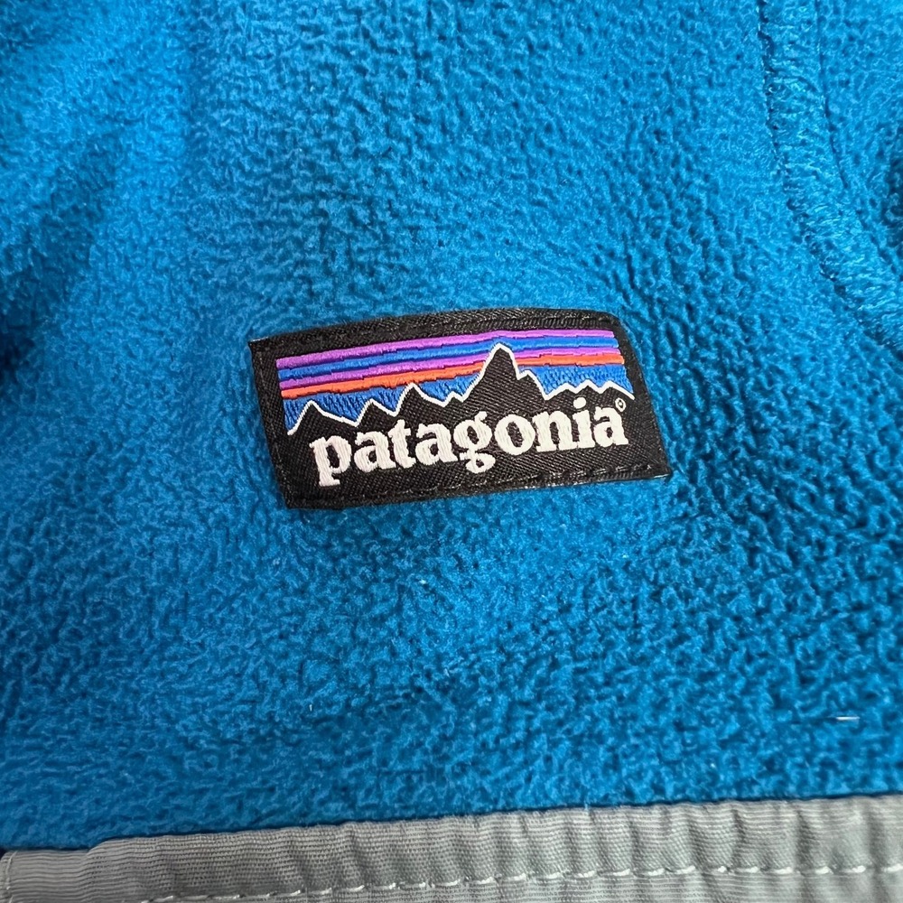 Patagonia Toddler Micro D Snap-T Full Zip Fleece Jacket 4T Blue 60155 - Picture 4 of 13